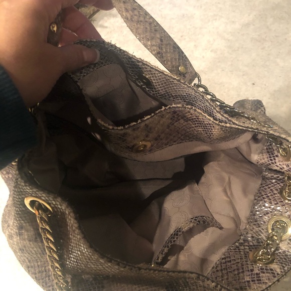 Michael Kors phyton print handbag - Picture 4 of 7